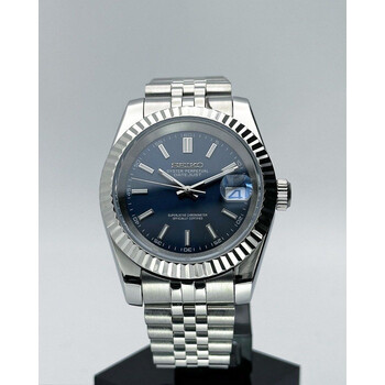 Custom Seiko Mod • Dark Blue DateJust • 39mm